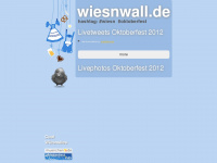 wiesnwall.de Webseite Vorschau