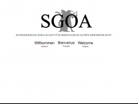 sgoa.ch Webseite Vorschau