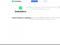 bettertalk.to Webseite Vorschau