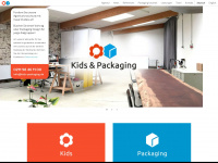 kids-packaging.de Webseite Vorschau