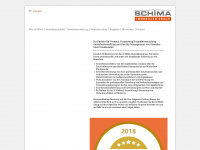 schima-group.eu Webseite Vorschau