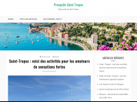 presquile-saint-tropez.com Webseite Vorschau