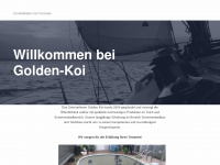 golden-koi.com Webseite Vorschau