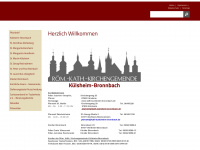 kath-kuelsheim-bronnbach.de Webseite Vorschau