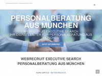 personalberatung-muenchen.eu Webseite Vorschau
