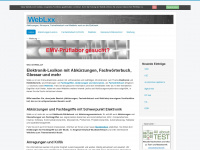 weblxx.info Webseite Vorschau