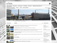urbos.de Webseite Vorschau
