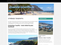 straende-teneriffa.de Webseite Vorschau