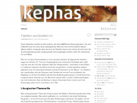 kephas.de Webseite Vorschau