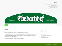 ehebachhof.de Webseite Vorschau