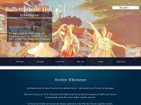 ballettschule-ho.de Webseite Vorschau