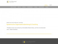 kirchbaumer-consulting.de Webseite Vorschau