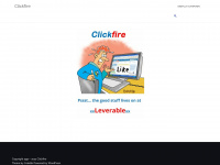 clickfire.com Webseite Vorschau