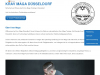 duesseldorf-krav-maga.de Webseite Vorschau