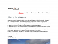 trailguides.ch Webseite Vorschau
