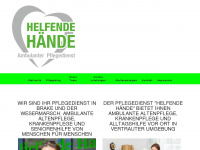 helfende-haende-brake.com Webseite Vorschau