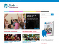 duda.news Webseite Vorschau
