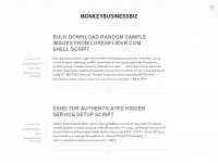 monkeybusinessbiz.wordpress.com Webseite Vorschau