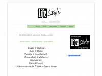 lifestyle-das-magazin.de Webseite Vorschau