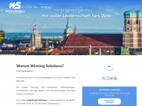 winning-solutions.de Webseite Vorschau