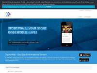 sportswall.de Webseite Vorschau