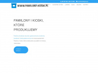 pawilony-kioski.pl Webseite Vorschau