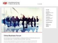 china-businessforum.eu Webseite Vorschau
