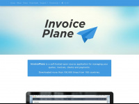 invoiceplane.com Webseite Vorschau