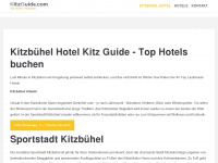 kitzguide.com Webseite Vorschau