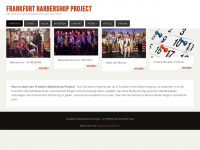 frankfurt-barbershop-project.de Webseite Vorschau