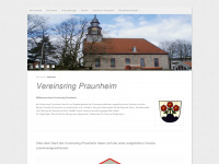 vr-praunheim.de Webseite Vorschau