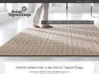 schulz-teppich-etage.de Webseite Vorschau