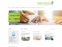 keep-it-green.de Webseite Vorschau