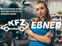 kfz-ebner.at Webseite Vorschau