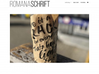 romanaschrift.ch Webseite Vorschau