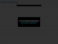 kleinekritzelei.ch Webseite Vorschau