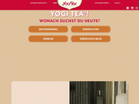yogitea.com Webseite Vorschau