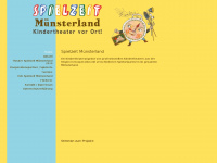 spielzeit-muensterland.com Webseite Vorschau