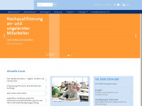 weiterbildung-ostbrandenburg.de Webseite Vorschau