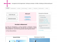 ev-kirche-dreihausen-heskem.de Webseite Vorschau
