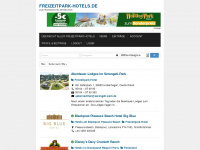 freizeitpark-hotels.de Webseite Vorschau