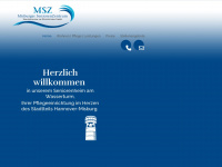 msz-seniorenheim.de Webseite Vorschau