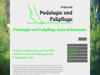 podologie-schwarzuhr.de Webseite Vorschau