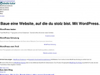 website-tutor.com Webseite Vorschau