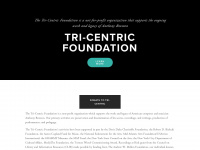 tricentricfoundation.org Webseite Vorschau