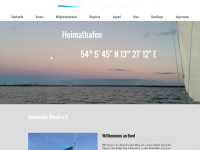 yachtclub-wieck.de Webseite Vorschau