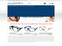 roentgenschutzbrille.de Webseite Vorschau