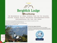 bergblick-lodge.de Webseite Vorschau