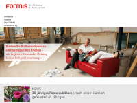 formis.ch Webseite Vorschau