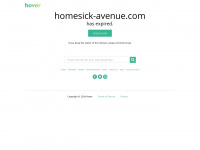 homesick-avenue.com Webseite Vorschau